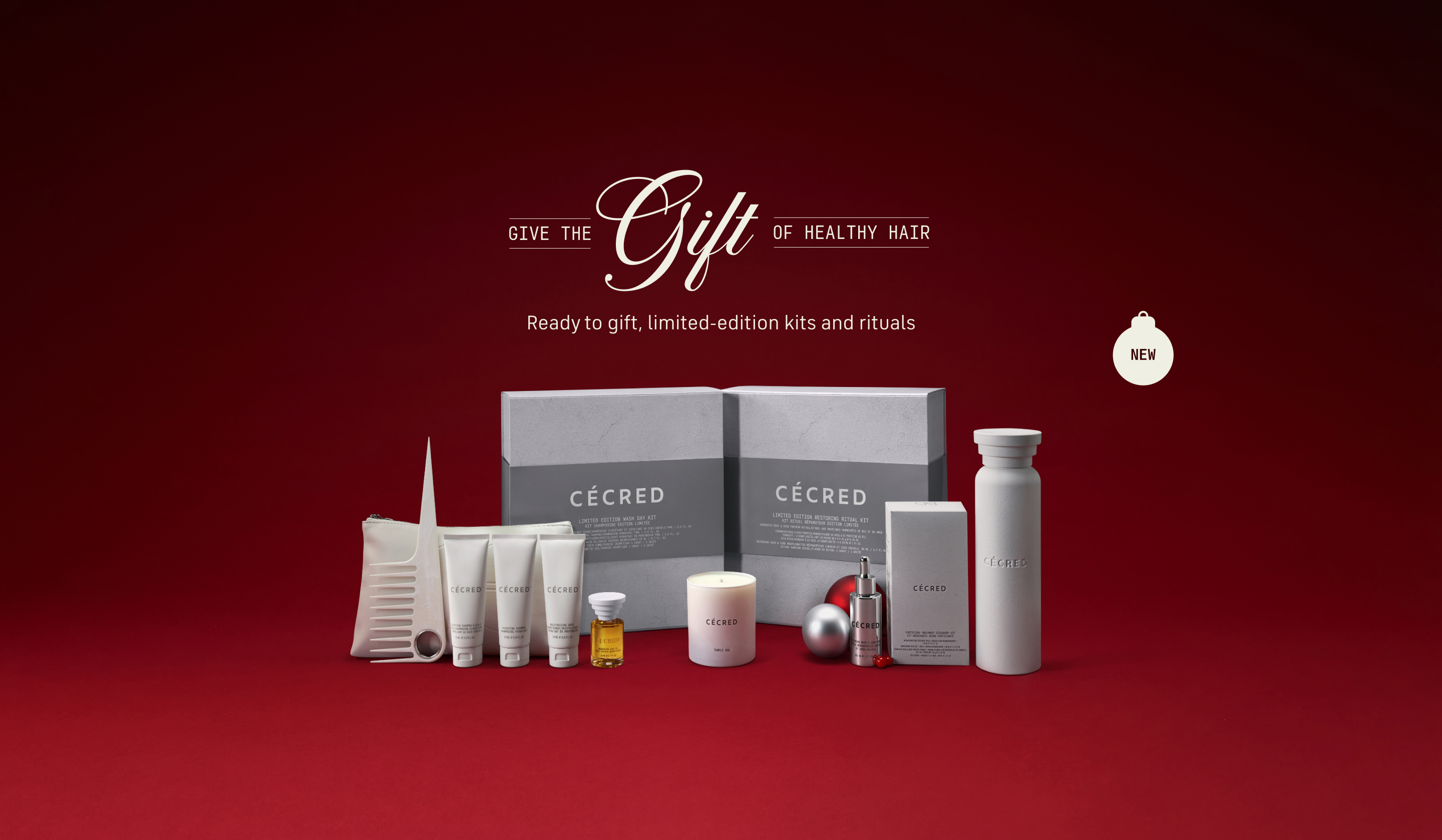 Give the Gift of Healthy Hair Limited-Edition Kits and Rituals