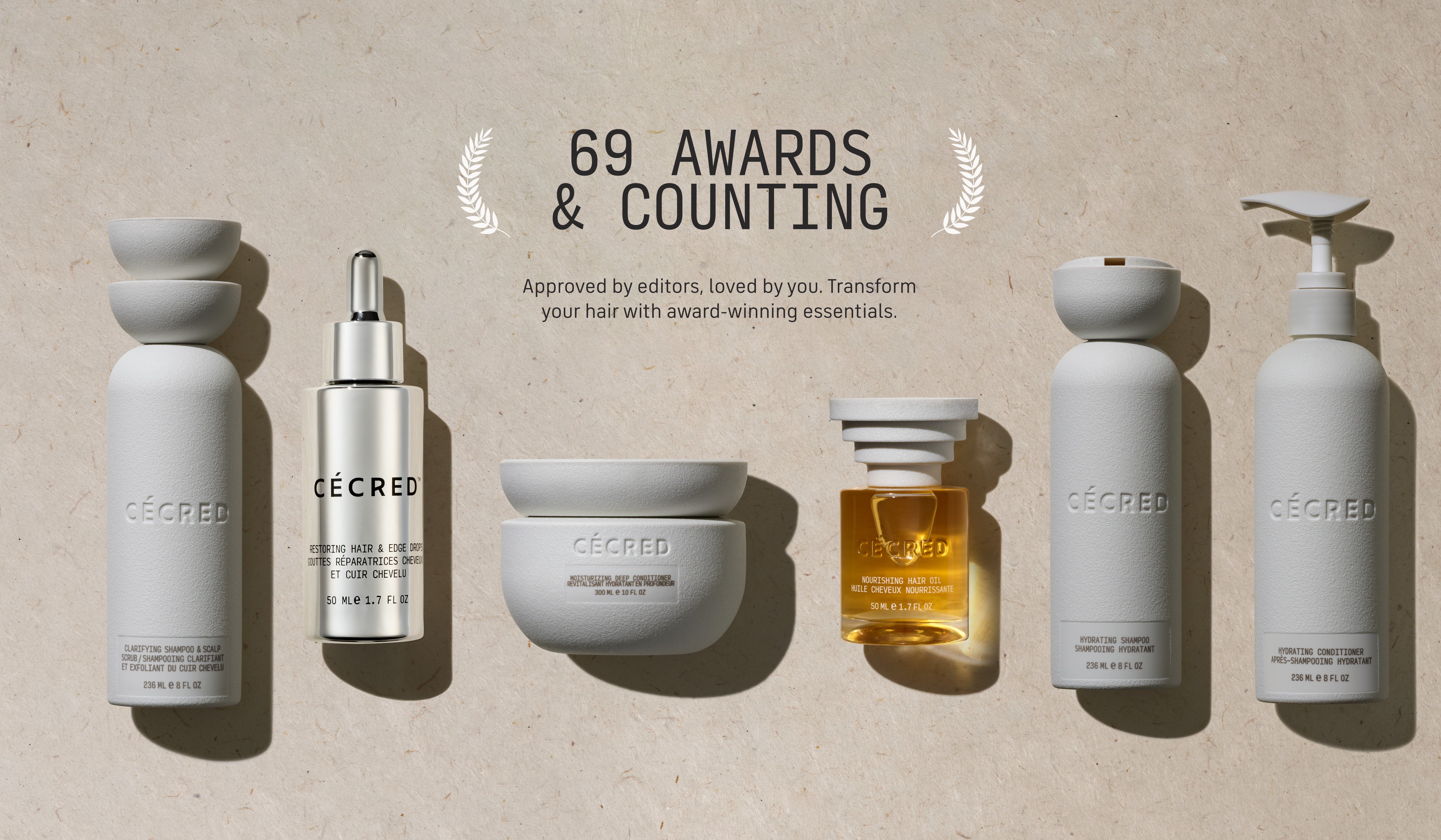 69 Awards & Counting. Approved by editors, loved by you. Transform your hair with award-winning essentials.
